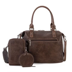 Wrangler Barrel Satchel 3pc Set