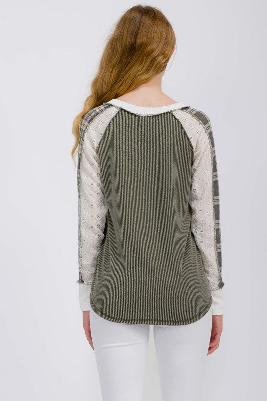 Best Of Plaid Longsleeve Top