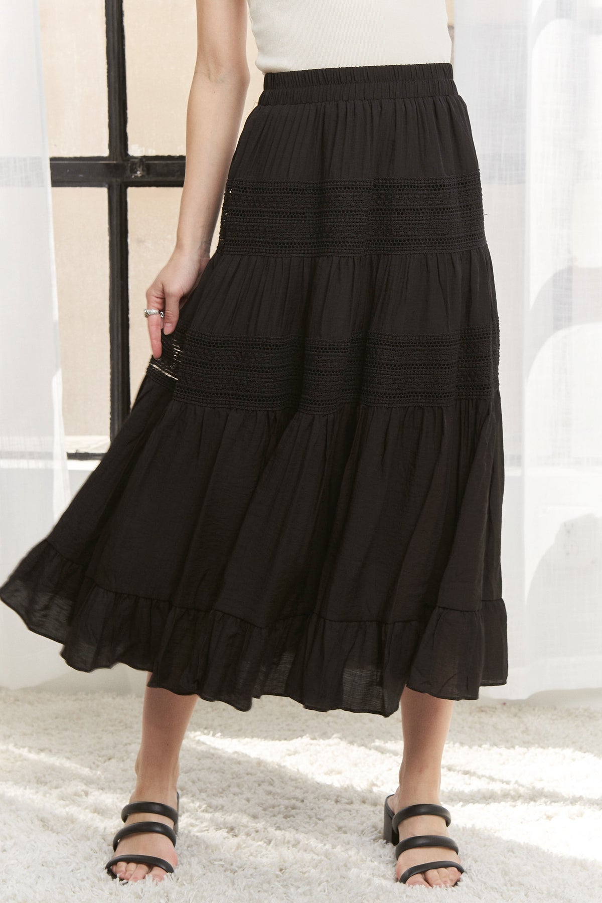 Day Off Midi Skirt