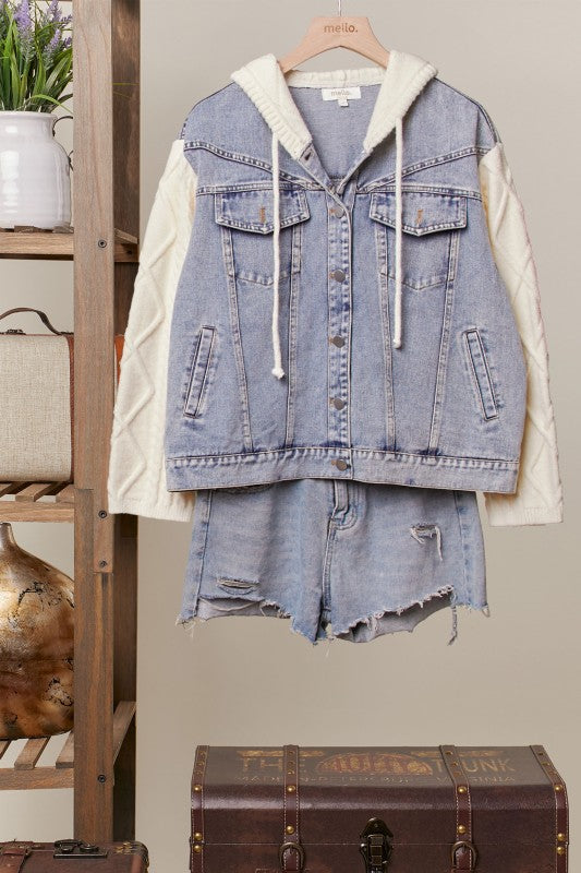 Knits & Denim Dreams Jacket