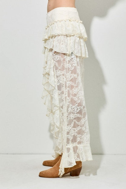 Lassoed In Lace Skirt