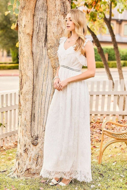 White Lace Dress