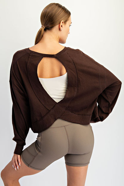 Open Back Bliss Top
