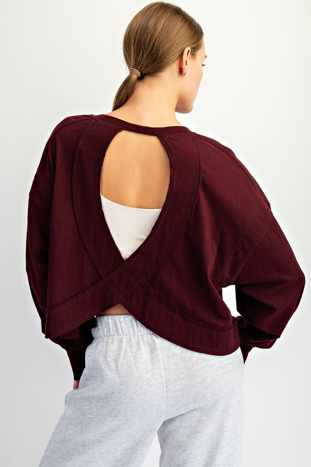 Open Back Bliss Top