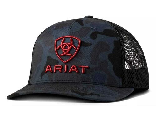 Ariat Black Camo Hat