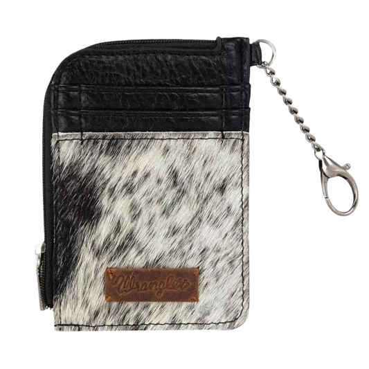 Cow Hide Wrangler Mini Wallet