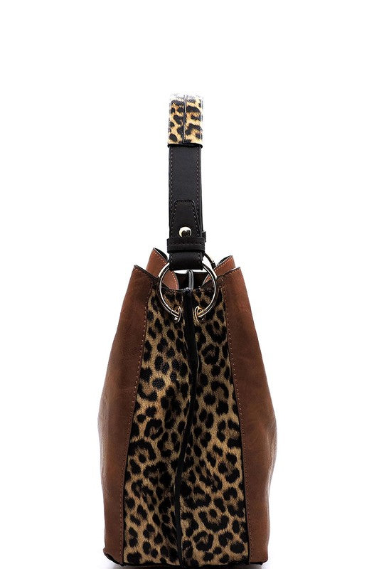 Leopard Day Handbag Set