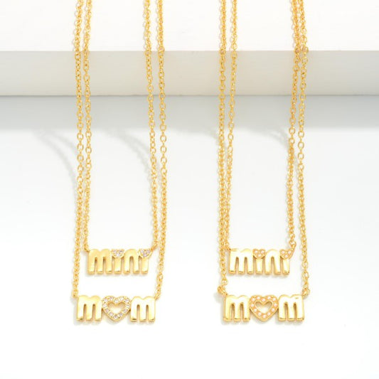 Mom & Mini Necklace Set