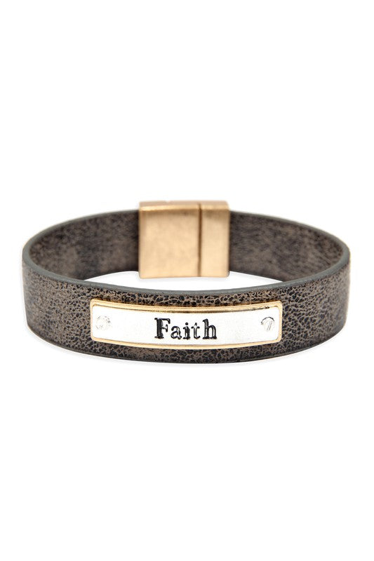 Faith Faux Leather