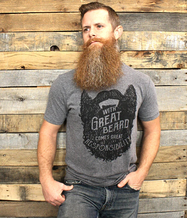 Great Beard Great Responsibility Tee