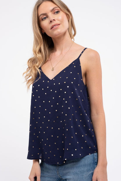 Dot Print Cami