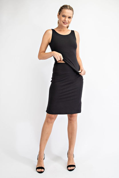 Black Pencil Skirt