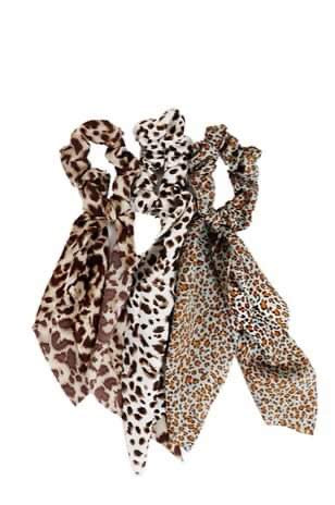 Tones Of Leopard Scrunchie