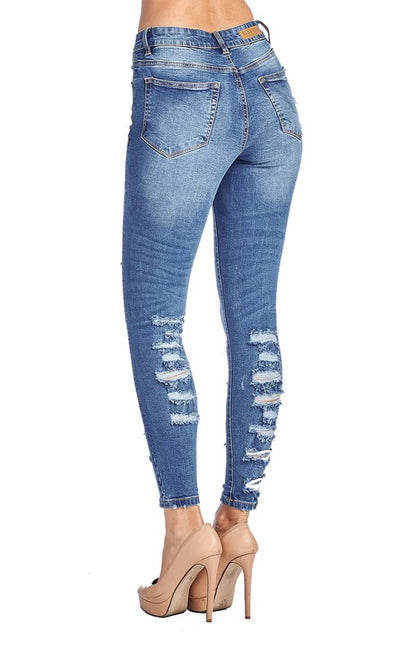 Destroyed Skinny Jeans – Addictive Apparel