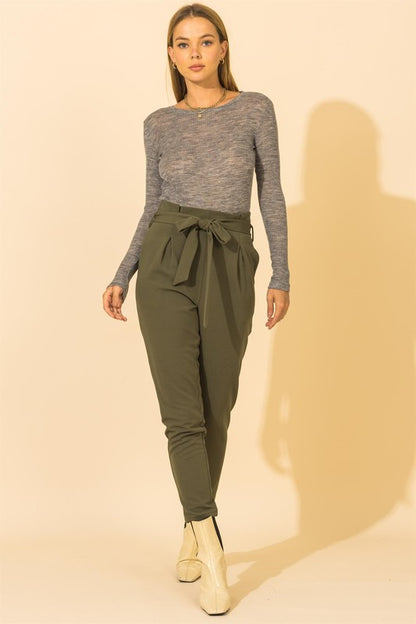 Paperbag Waist Pants