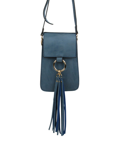 Tassel Phone Crossbody