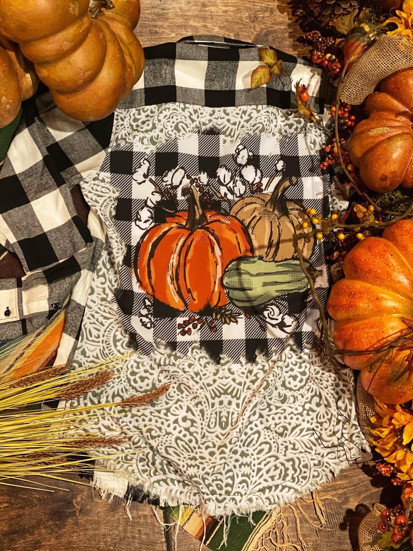 Pumpkin Flannel