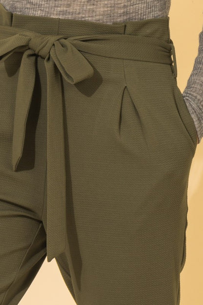 Paperbag Waist Pants