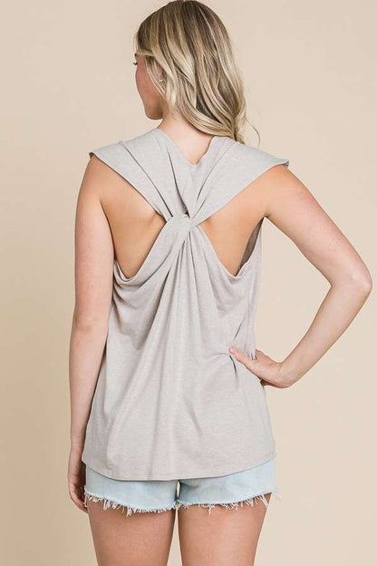 Twist Back Tank