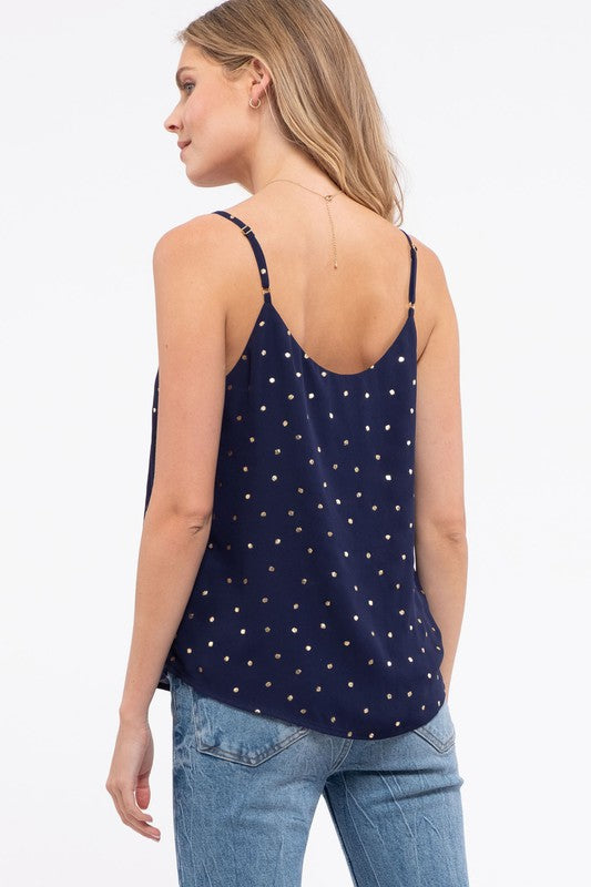 Dot Print Cami