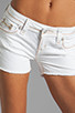 Flop White Shorts