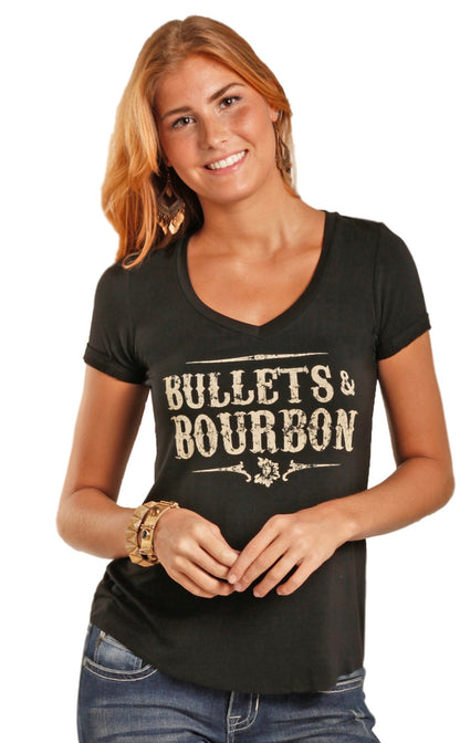 Bullets & Bourbon Tee