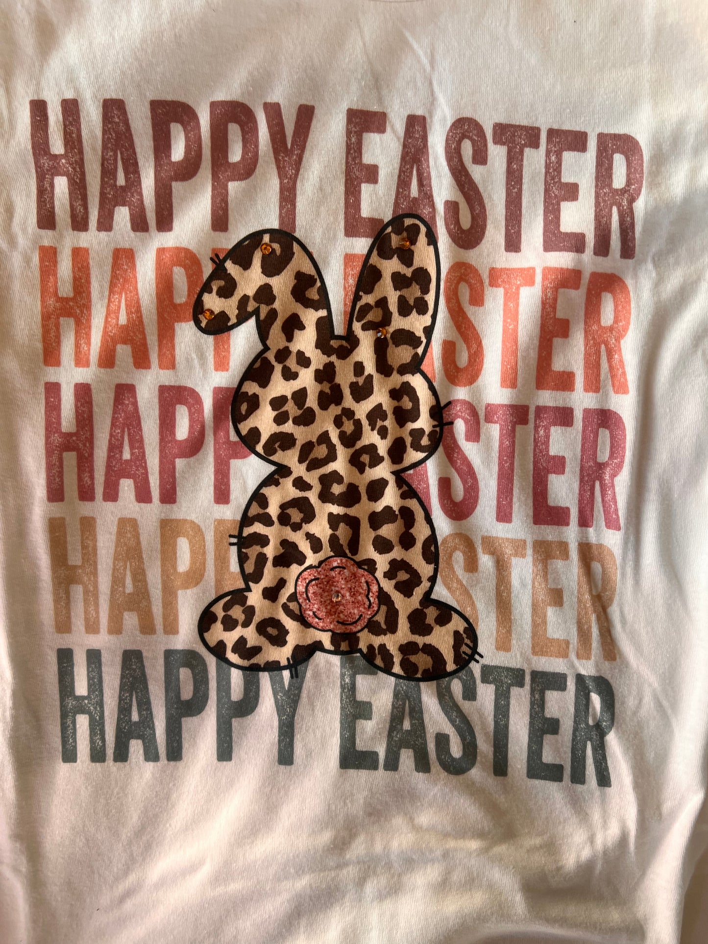 Happy Easter Bling Tee