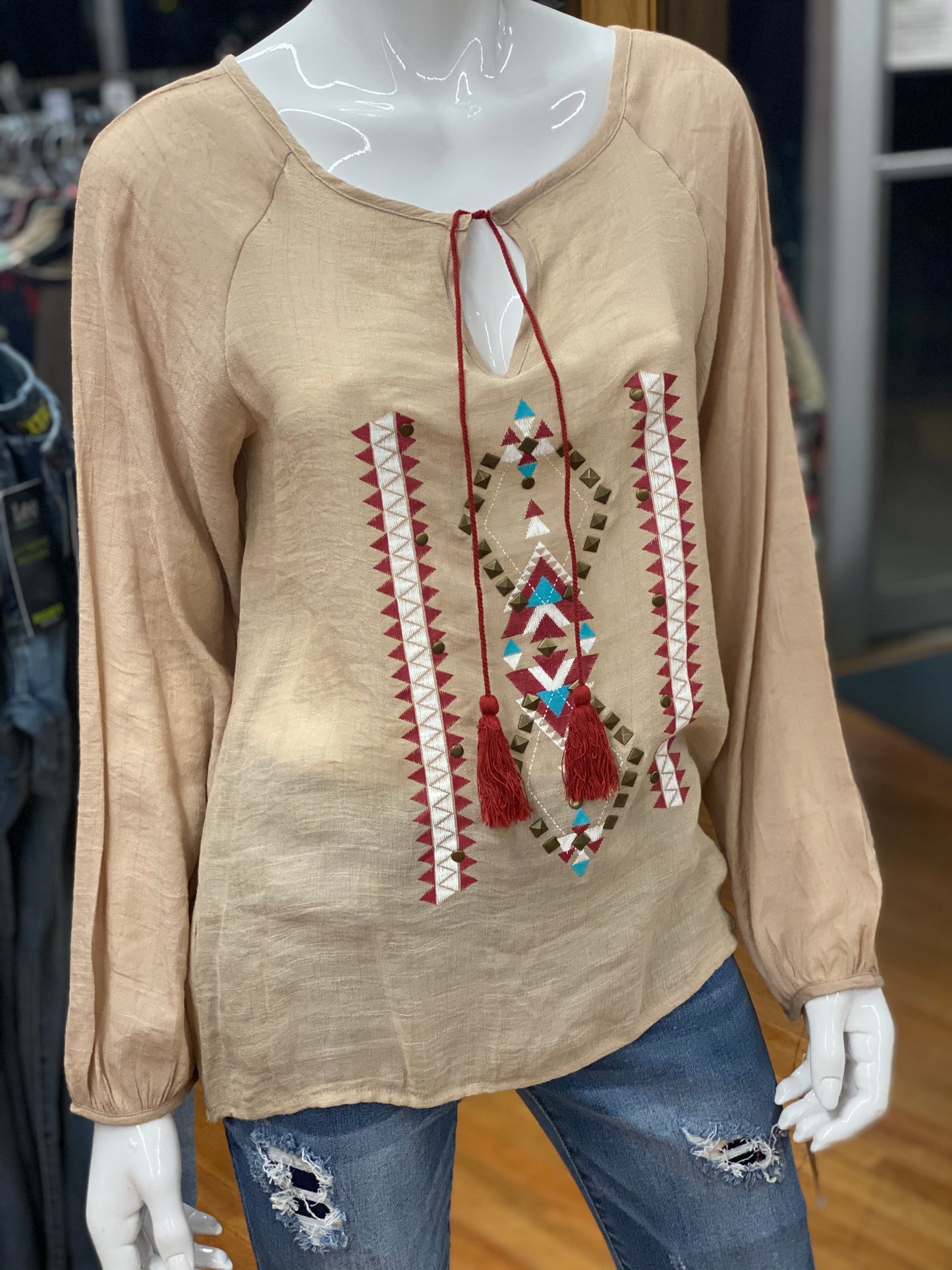 Wrangler Aztec top