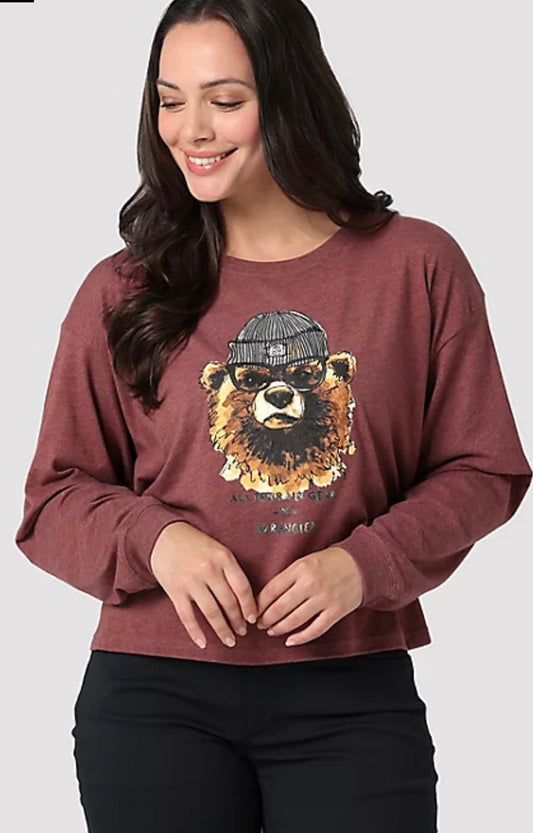 Beary Glad To Be Here Longsleeve