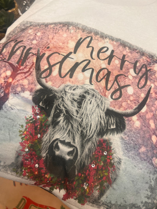 Highland Christmas Tee