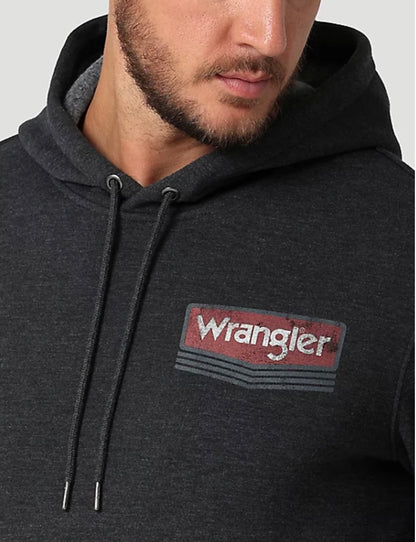 Wrangler Logo Arm Hit Hoodie