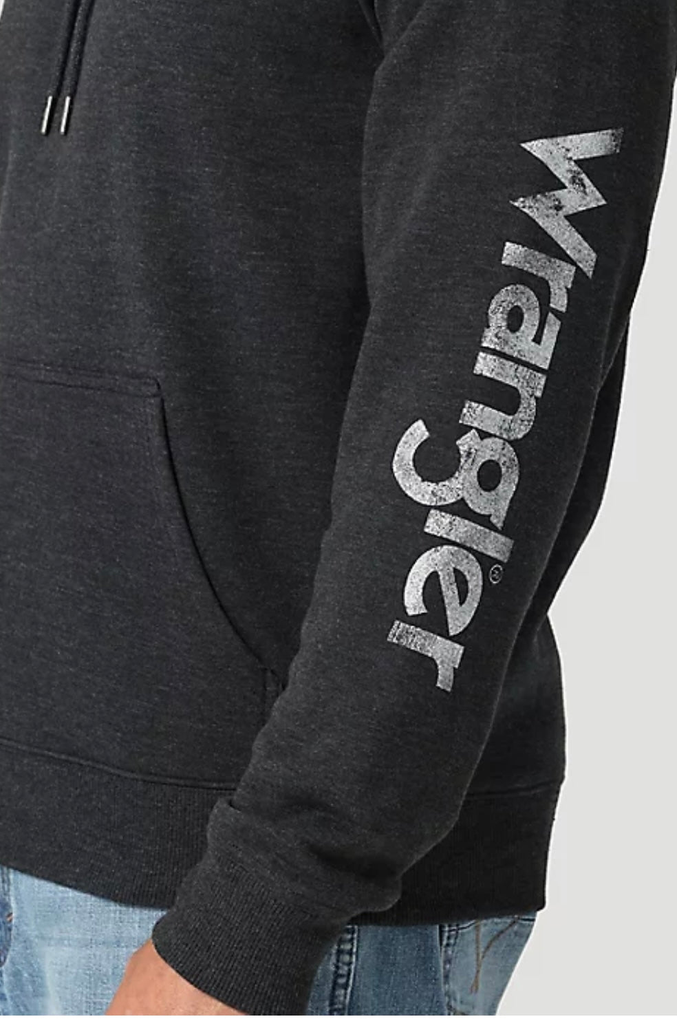 Wrangler Logo Arm Hit Hoodie