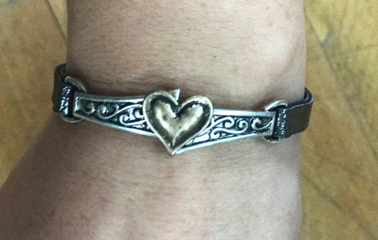 Western Heart Bracelet