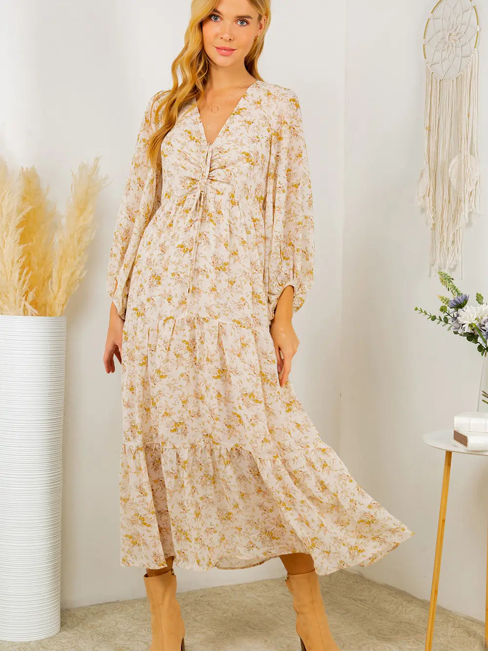 Shimmer & Shine Maxi Dress